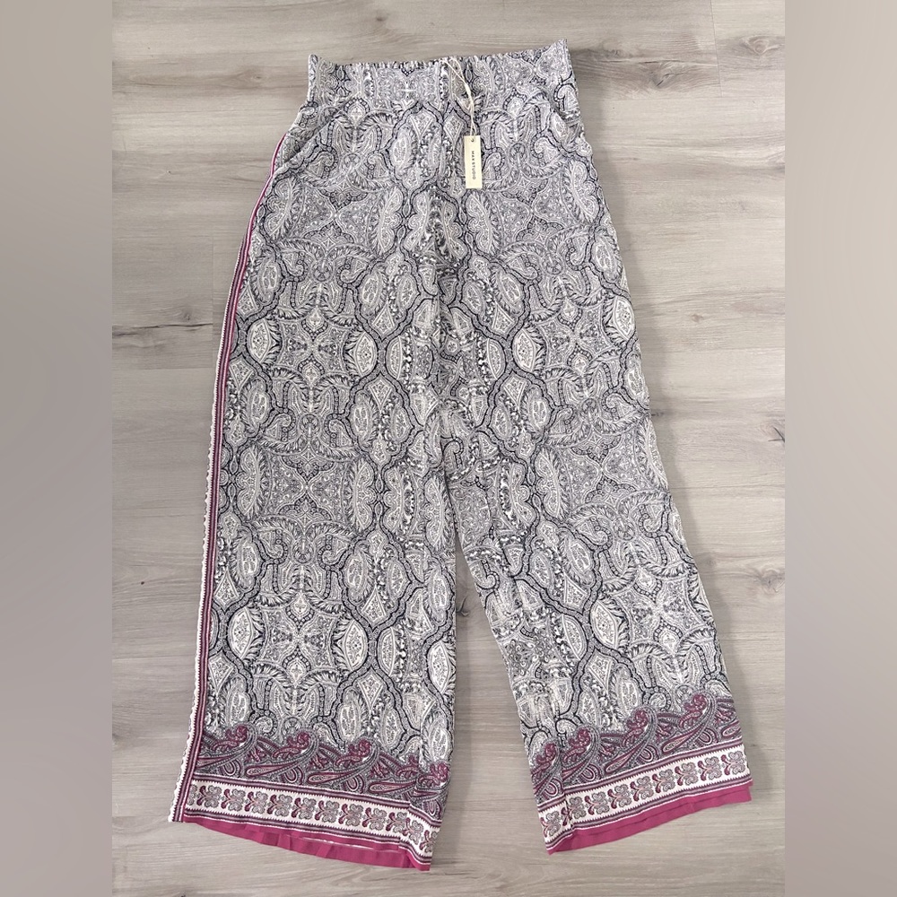 BNWT Max Studio Wide Leg Trousers Size Small